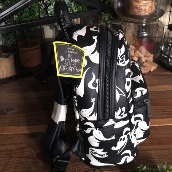 Loungefly Disney The Nightmare Before Christmas Zero Allover Print Backpack ? main image 7
